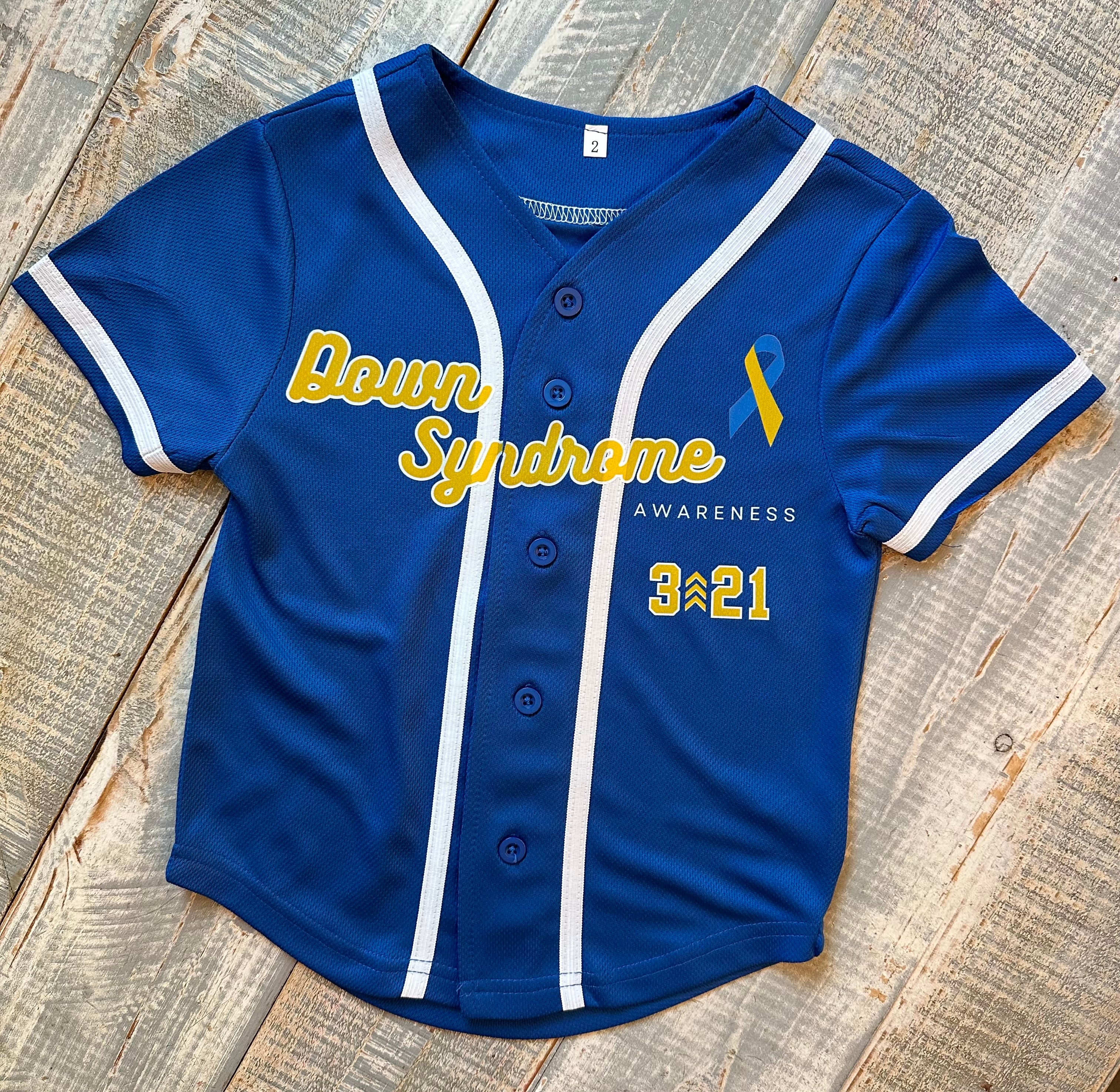 Custom Down Syndrome Jersey